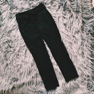 Loft tie waist black pant